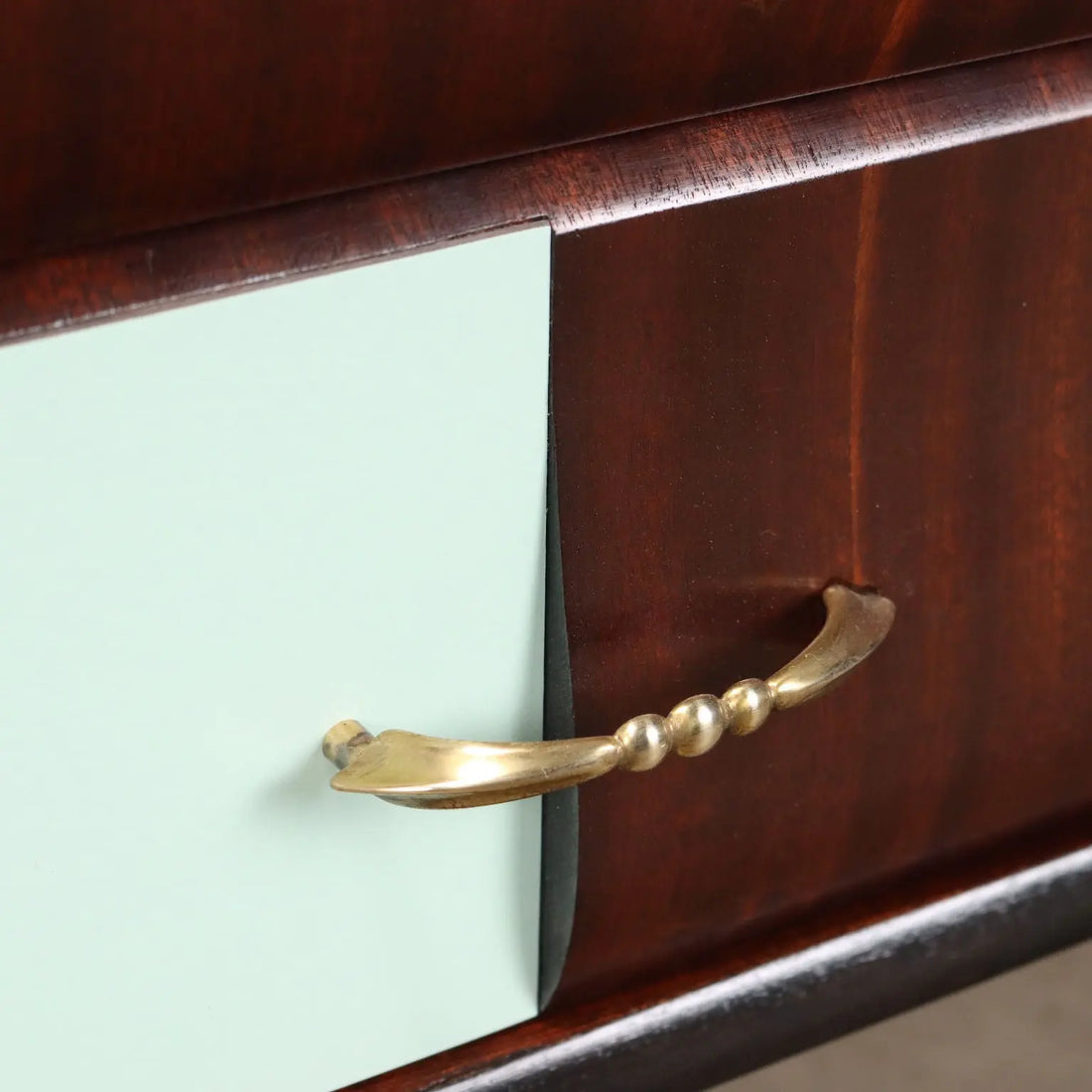 Vintage Cabinet Prisma Collection Laminate Brass 1950s-60s | Modernism | Furnitures