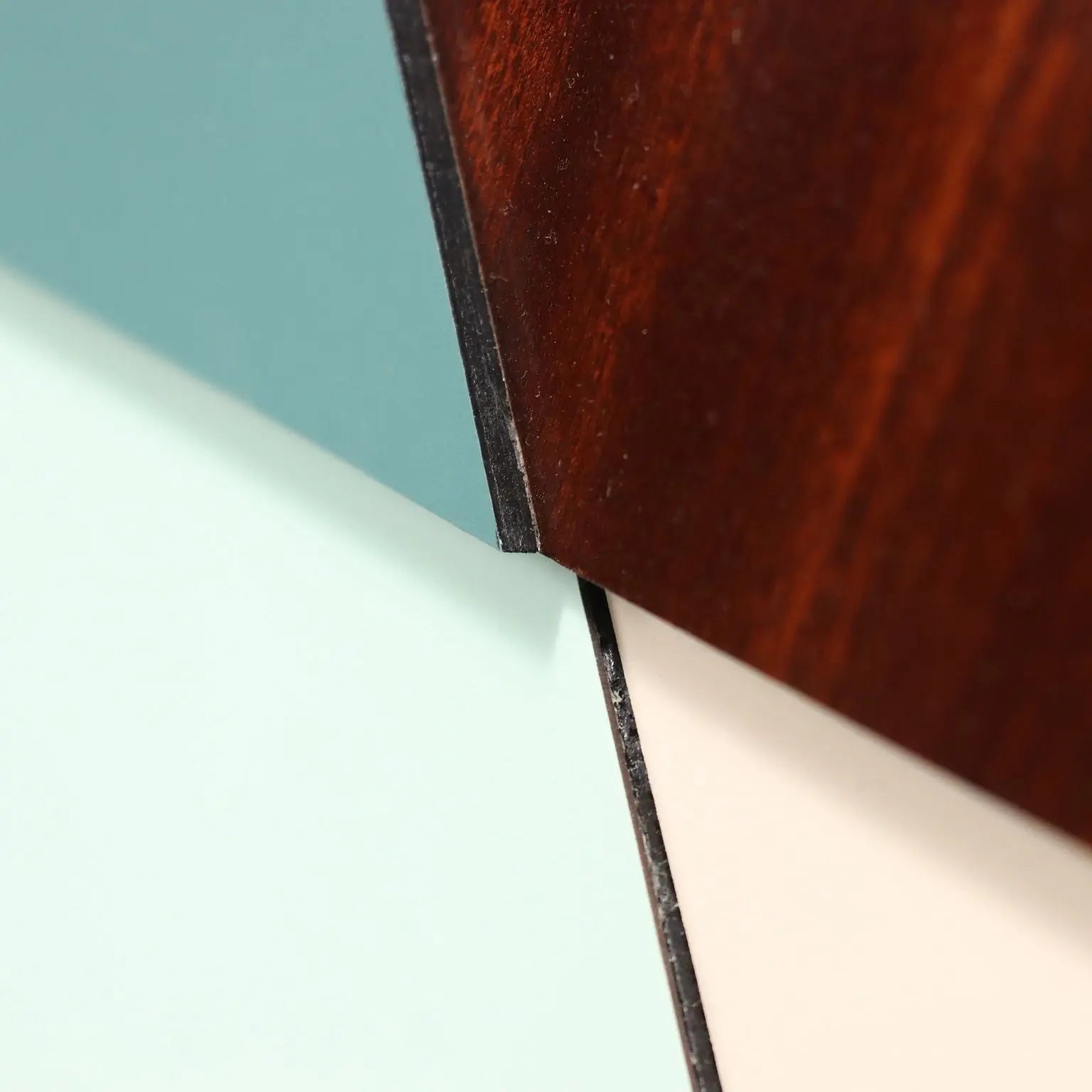 Vintage Cabinet Prisma Collection Laminate Brass 1950s-60s | Modernism | Furnitures
