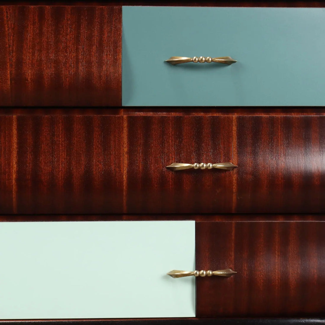 Vintage Cabinet Prisma Collection Laminate Brass 1950s-60s | Modernism | Furnitures