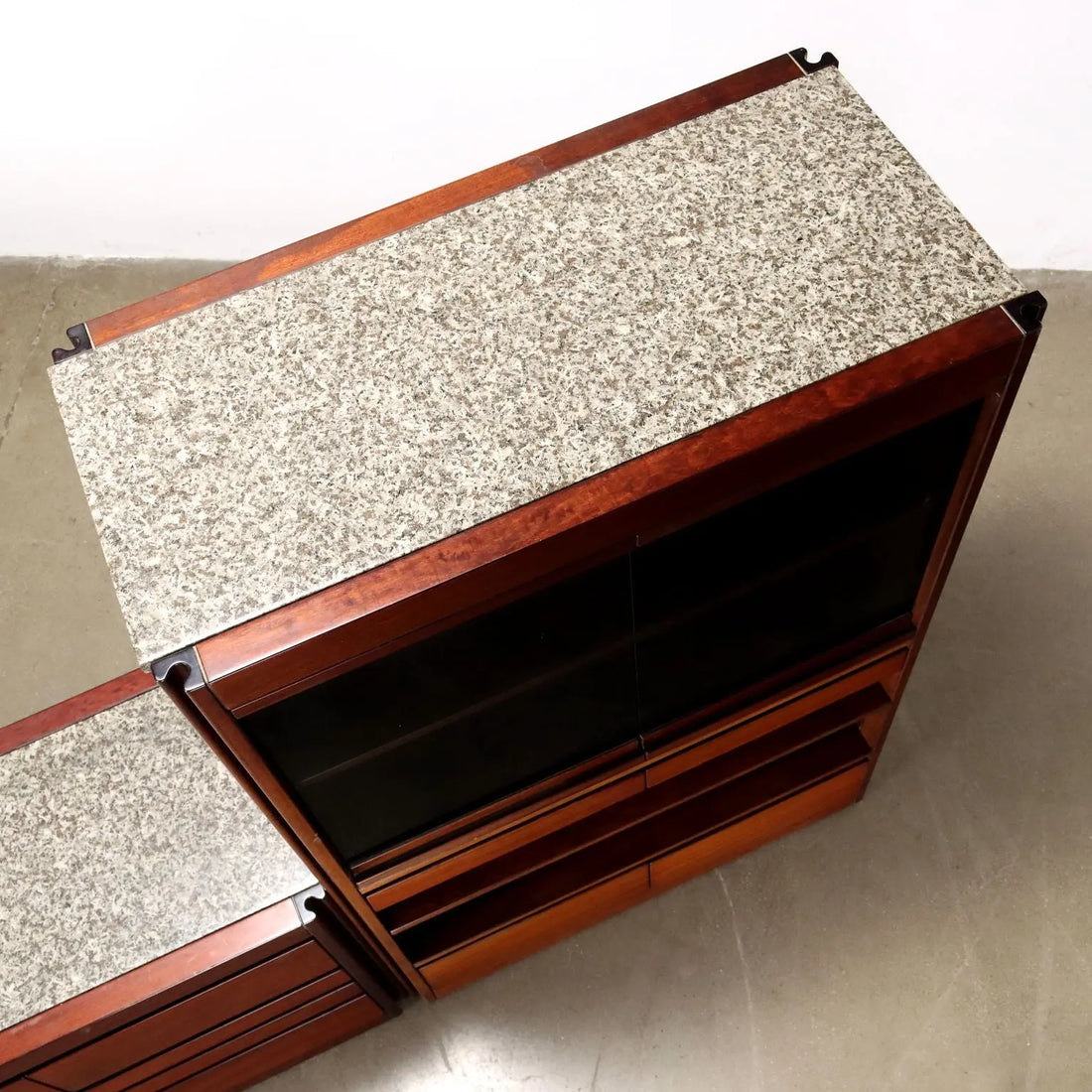 Molteni 4D Cabinets Vintage Design A. Mangiarotti 1970s - 70's | Modernism | Furnitures