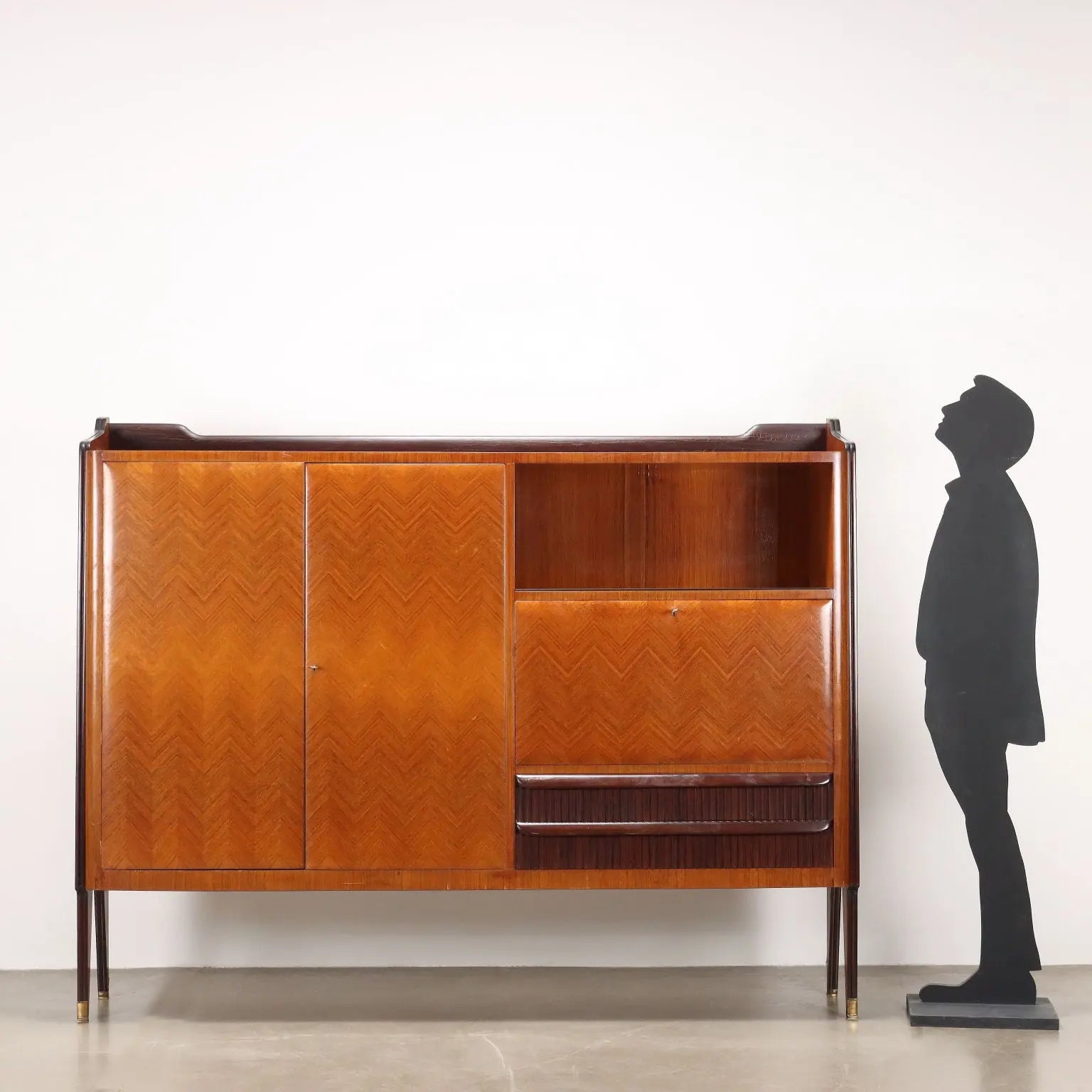 Vintage Living Room Furniture Exotic Wood Italy 1960s | Modernism | Furnitures