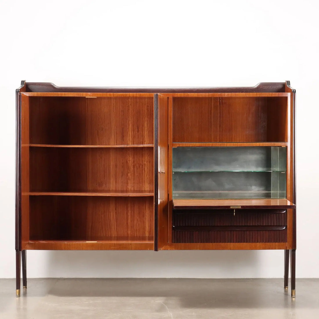 Vintage Living Room Furniture Exotic Wood Italy 1960s | Modernism | Furnitures