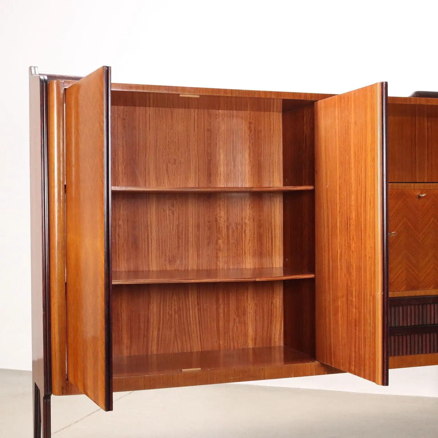 Vintage Living Room Furniture Exotic Wood Italy 1960s | Modernism | Furnitures