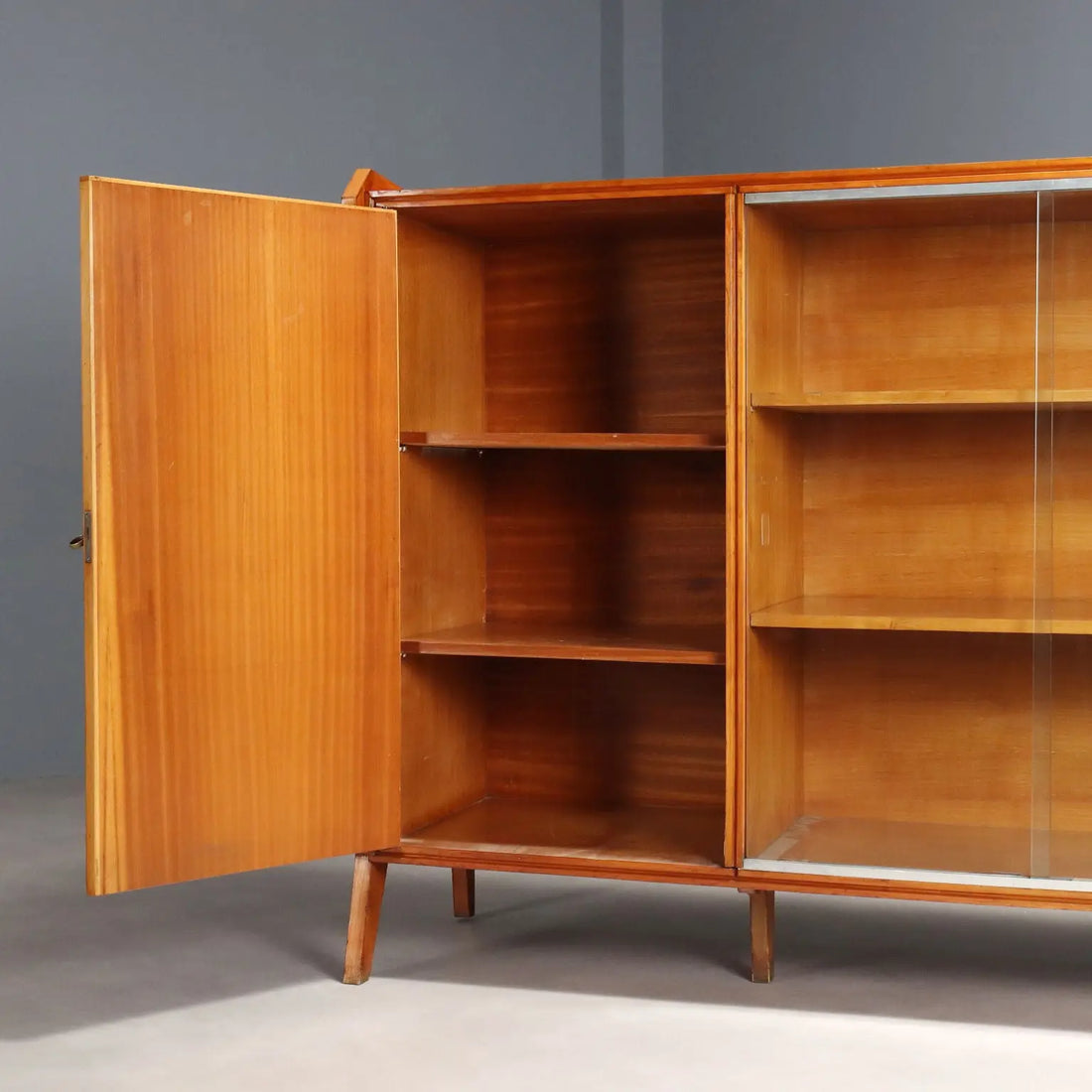Vintage Living Room Furnishing Wood Design Italy 1950s-1960s | Modernism | Furnitures