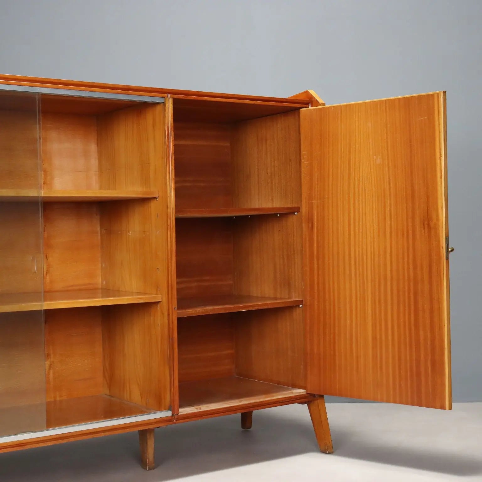 Vintage Living Room Furnishing Wood Design Italy 1950s-1960s | Modernism | Furnitures