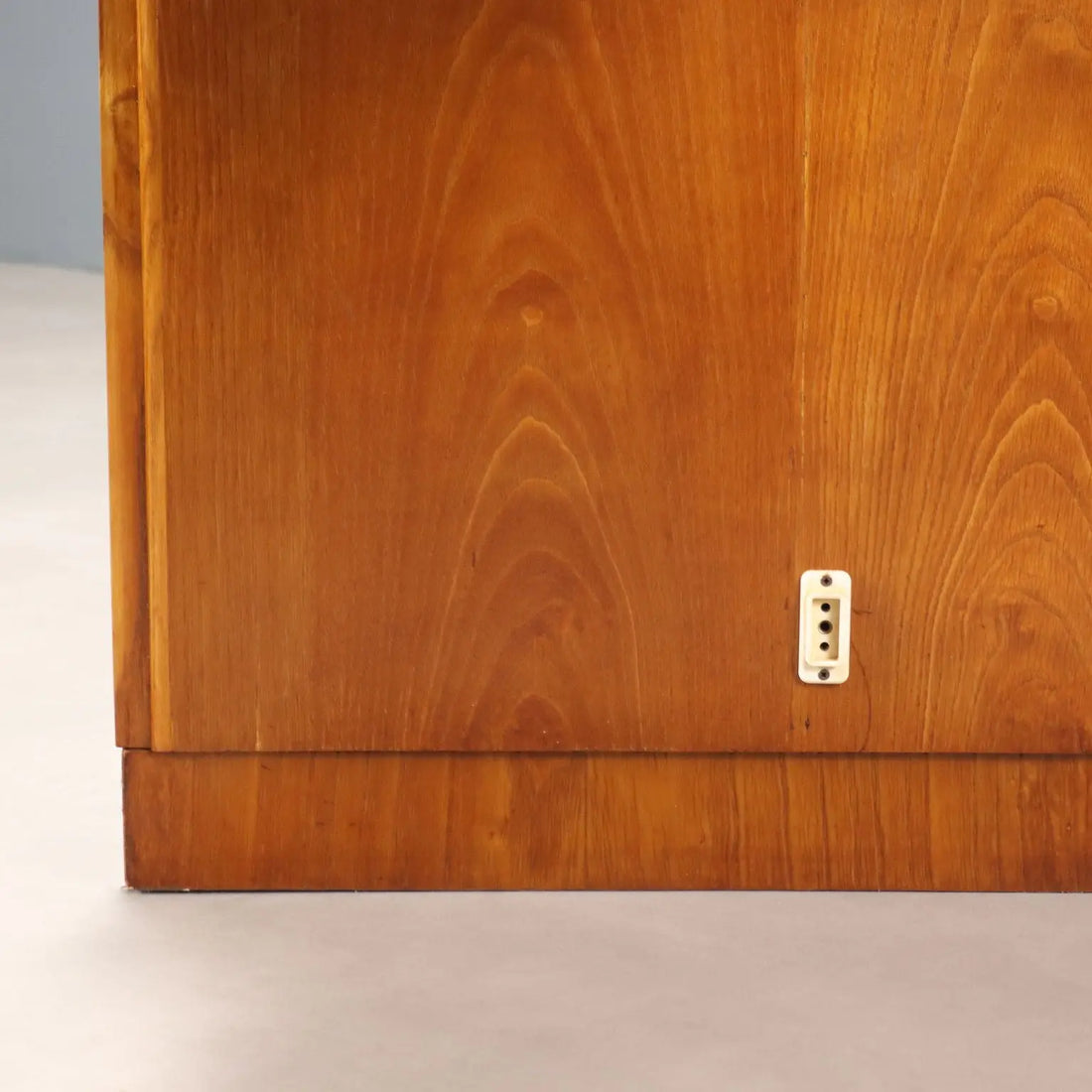 Vintage Dressing Table Oak Veneer Glass Design Italy 1950s-1960s | Modernism | Furnitures
