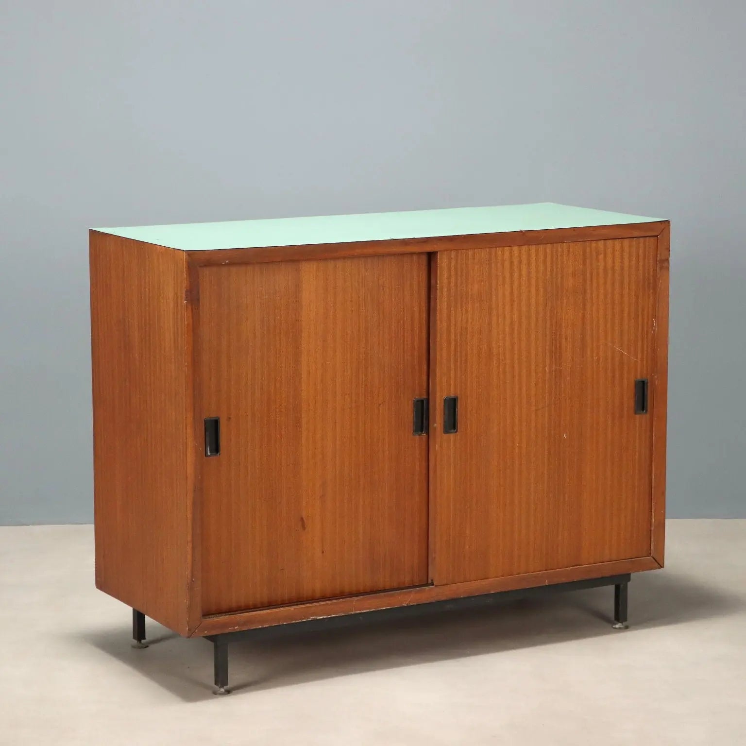 Vintage Cupboard Design Laminate Teak Veneer Italy 1960s | Modernism | Furnitures