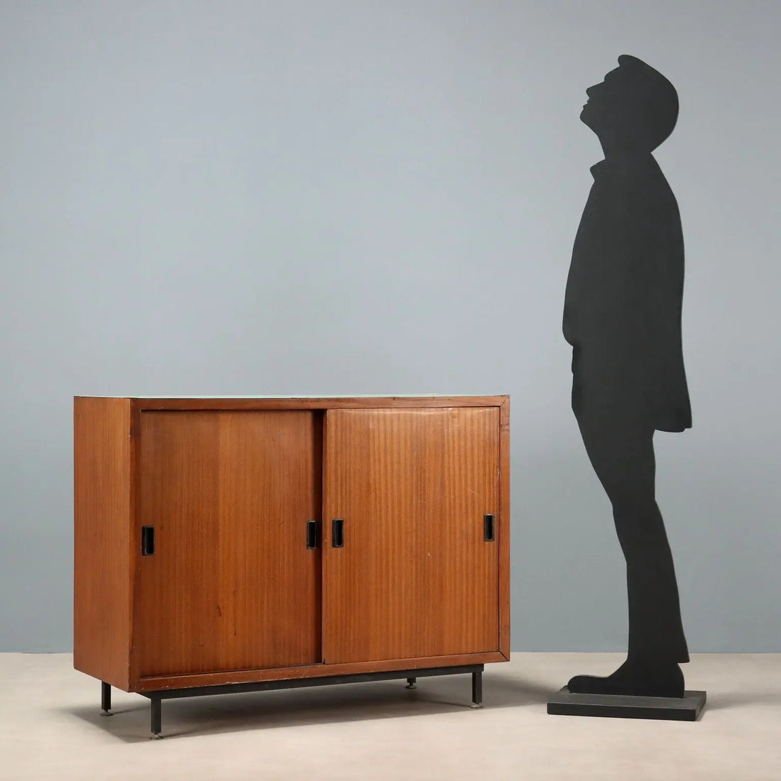 Vintage Cupboard Design Laminate Teak Veneer Italy 1960s | Modernism | Furnitures