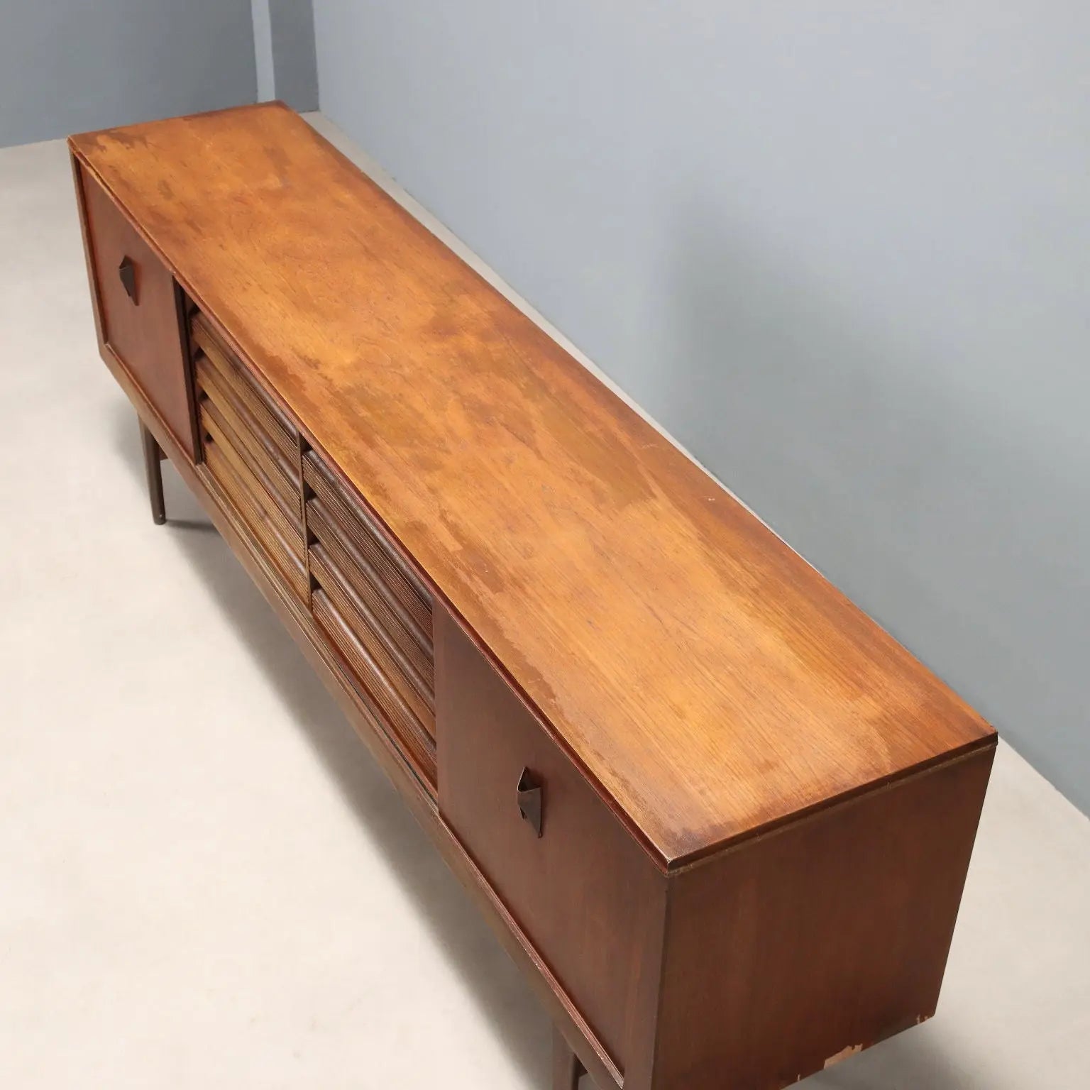 Vintage Sideboard Teak Veneer Design Northern Europe 1960s | Modernism | Furnitures