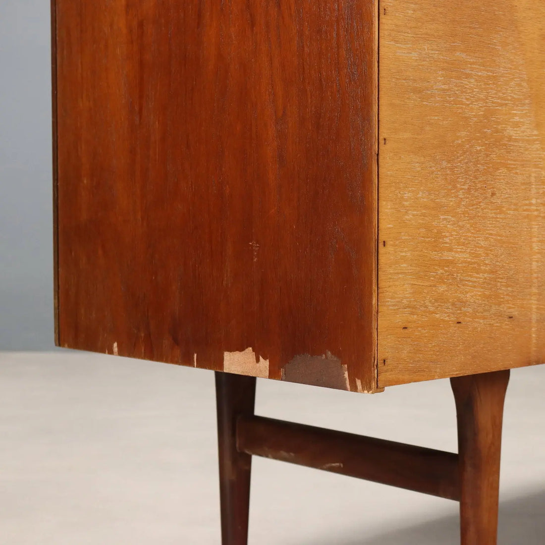 Vintage Sideboard Teak Veneer Design Northern Europe 1960s | Modernism | Furnitures