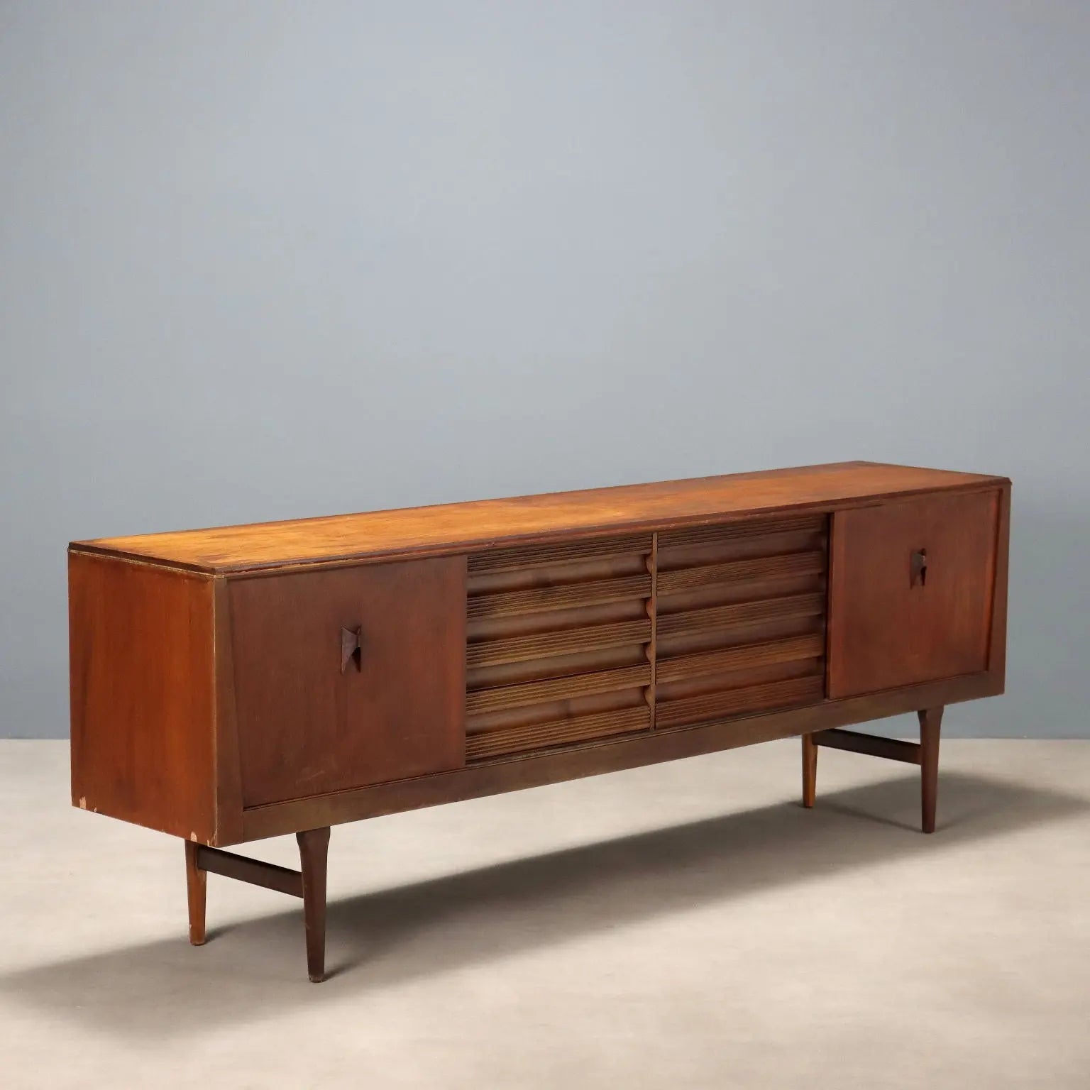 Vintage Sideboard Teak Veneer Design Northern Europe 1960s | Modernism | Furnitures