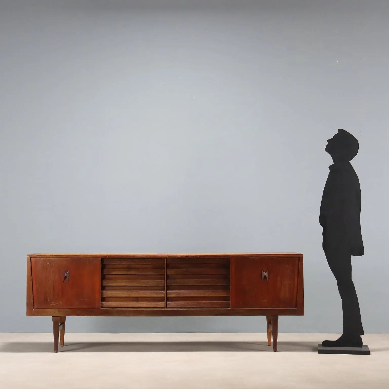 Vintage Sideboard Teak Veneer Design Northern Europe 1960s | Modernism | Furnitures