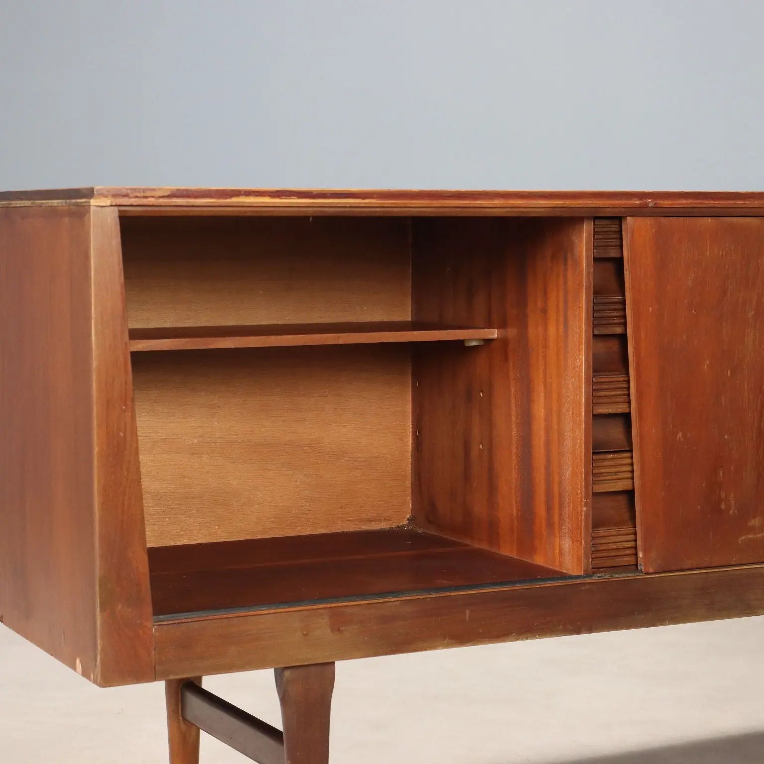 Vintage Sideboard Teak Veneer Design Northern Europe 1960s | Modernism | Furnitures