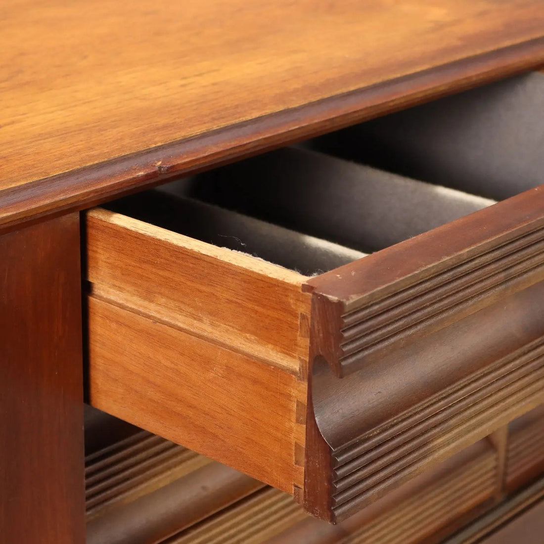 Vintage Sideboard Teak Veneer Design Northern Europe 1960s | Modernism | Furnitures