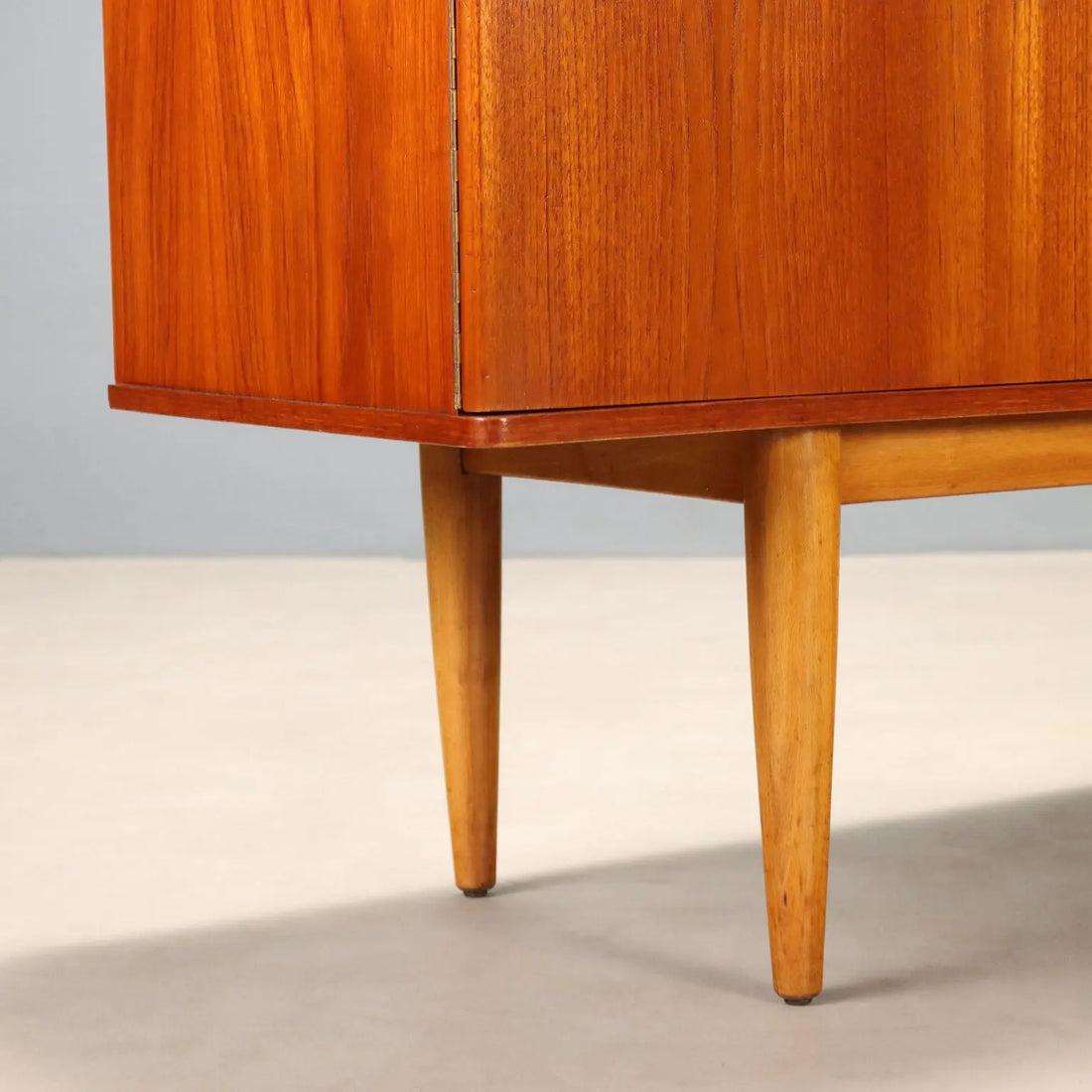 Vintage Sideboard Teak Design England 1960s Restored
