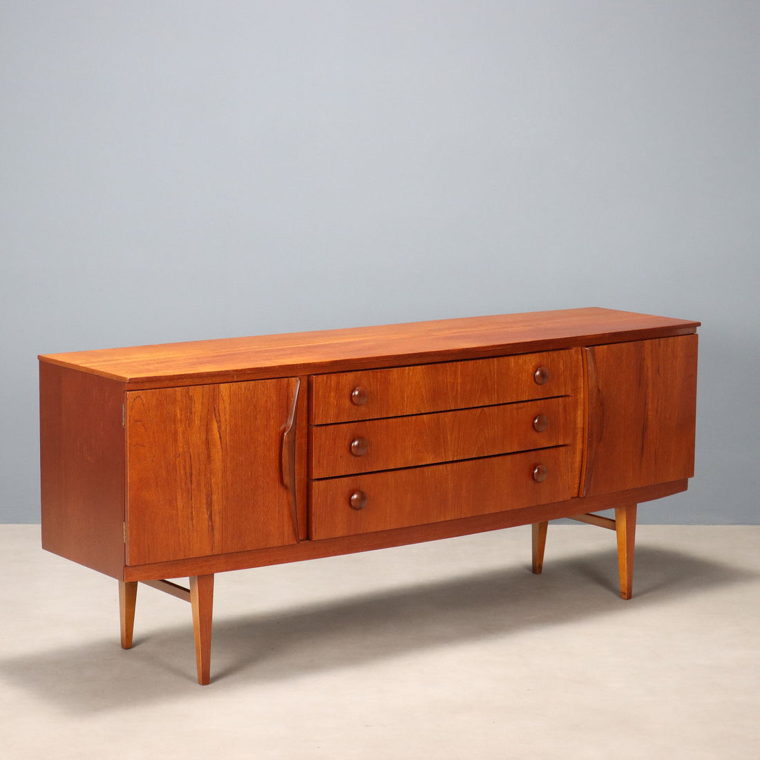 Vintage Sideboard Teak Veneer Design Northern Europe 1960s | Modernism  Furnitures