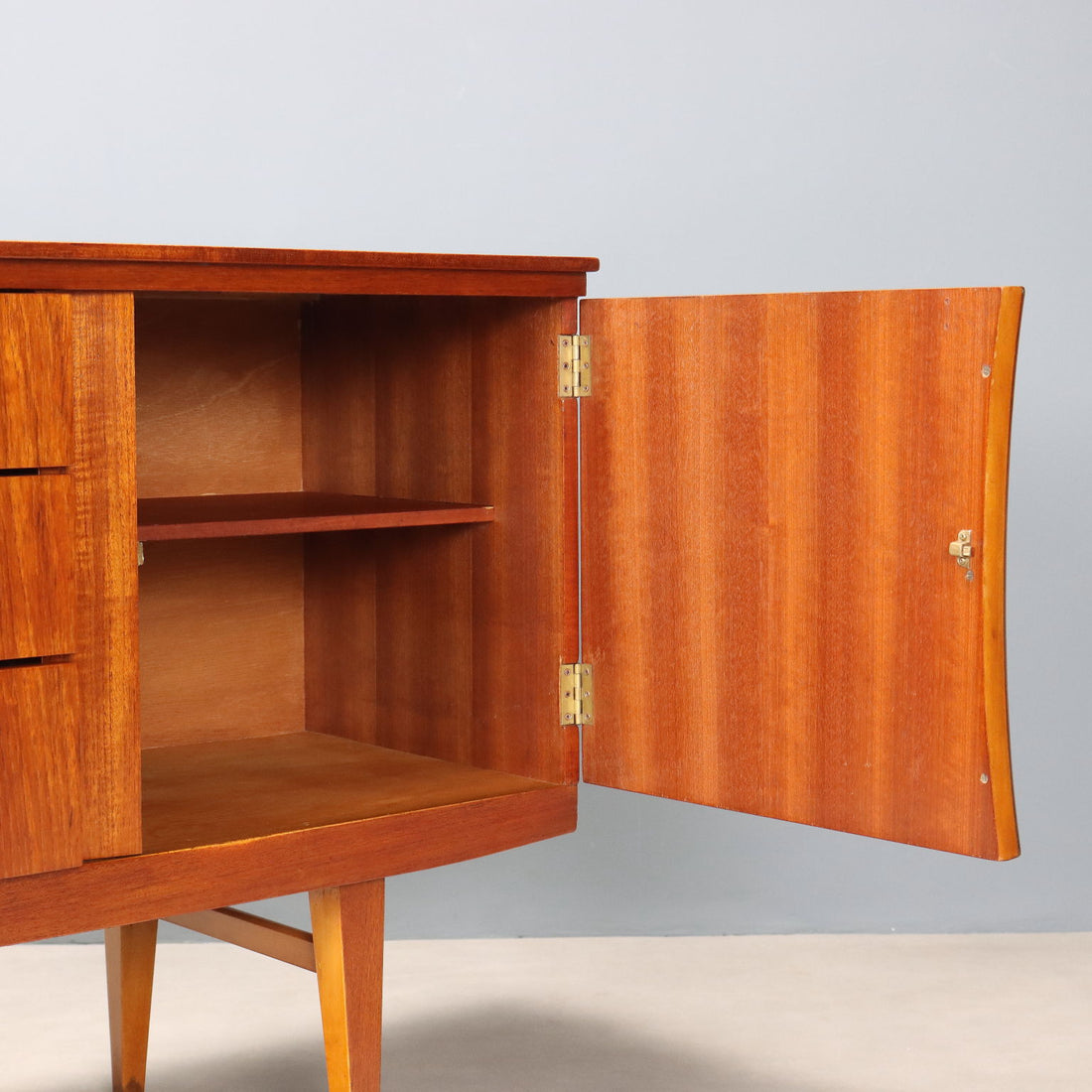 Vintage Sideboard Teak Veneer Design Northern Europe 1960s | Modernism  Furnitures