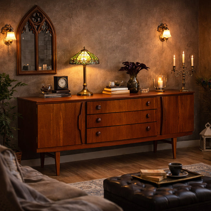 Vintage Sideboard Teak Veneer Design Northern Europe 1960s | Modernism  Furnitures