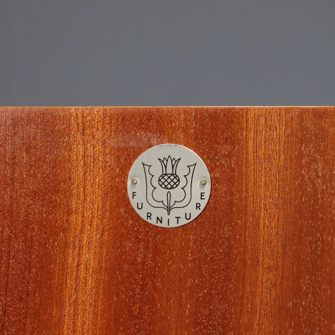 Vintage Cupboard Teak Veneer Burl North-European XX Century | Modernism | Furnitures