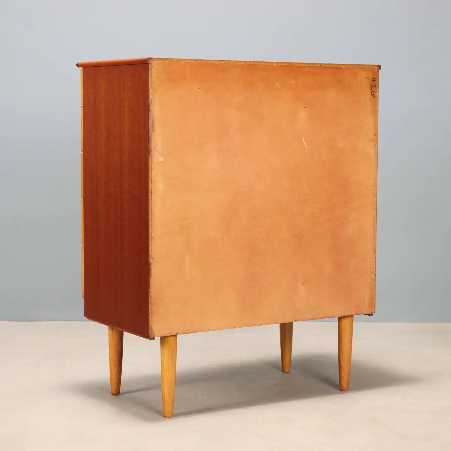 Vintage Chest of Drawers Teak Veneer Northern Europe 1960s - 1960s-1970s | Modernism | Furnitures