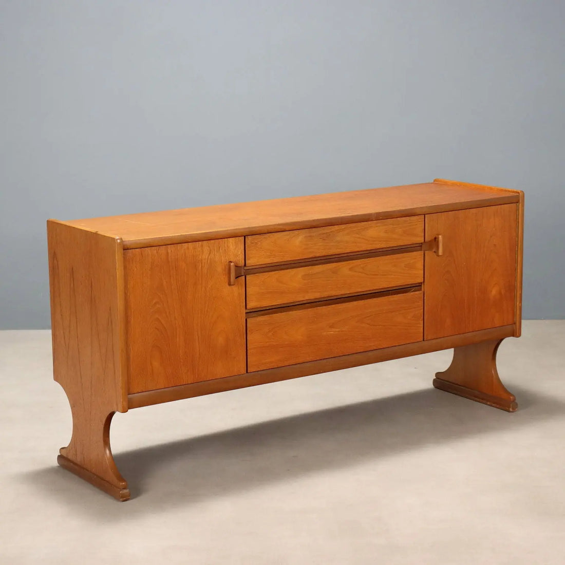Vintage Sideboard Teak Veneer North-European Design 1960s | Modernism | Furnitures