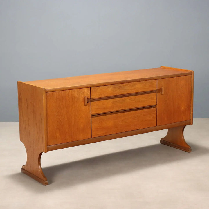 Vintage Sideboard Teak Veneer North-European Design 1960s | Modernism | Furnitures