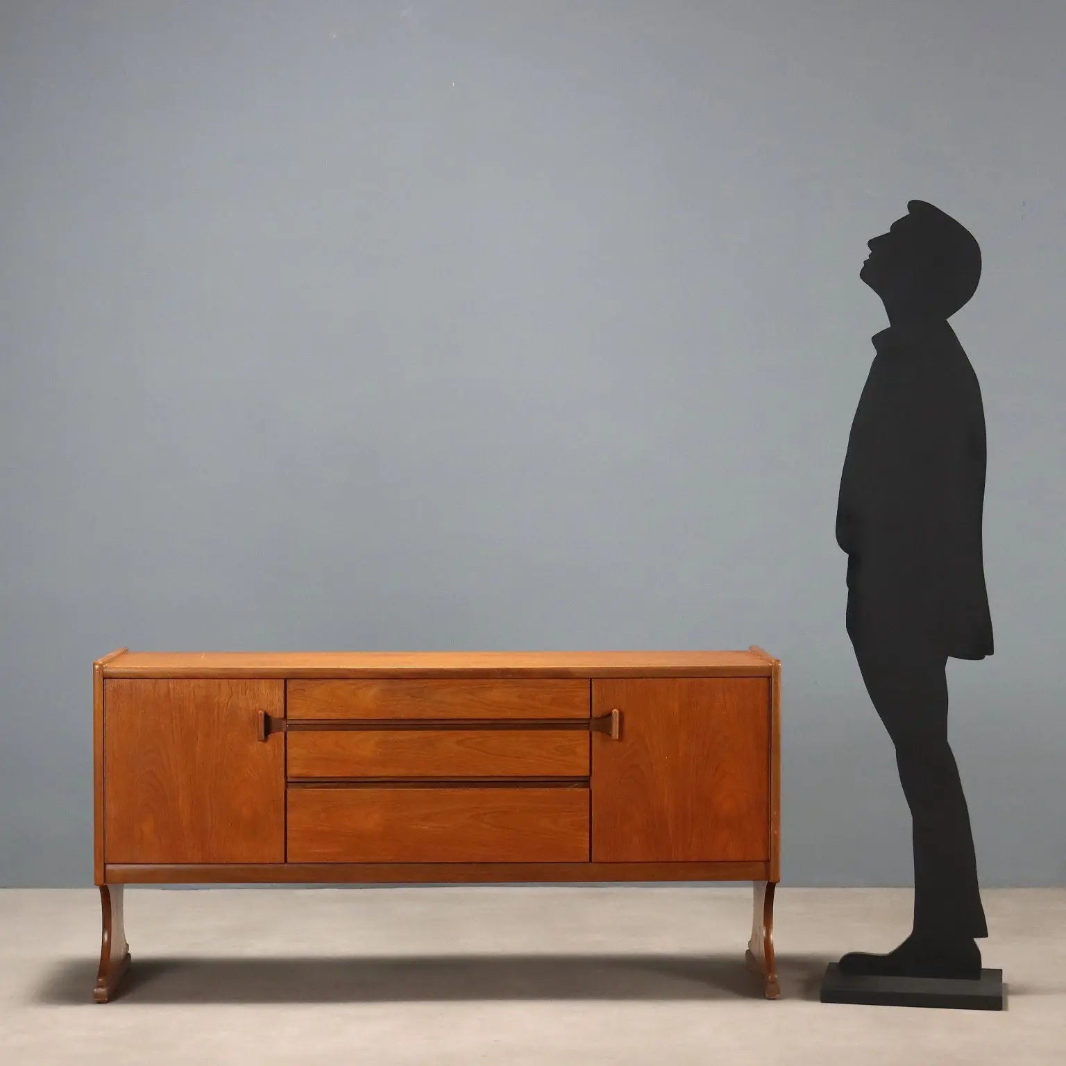 Vintage Sideboard Teak Veneer North-European Design 1960s | Modernism | Furnitures