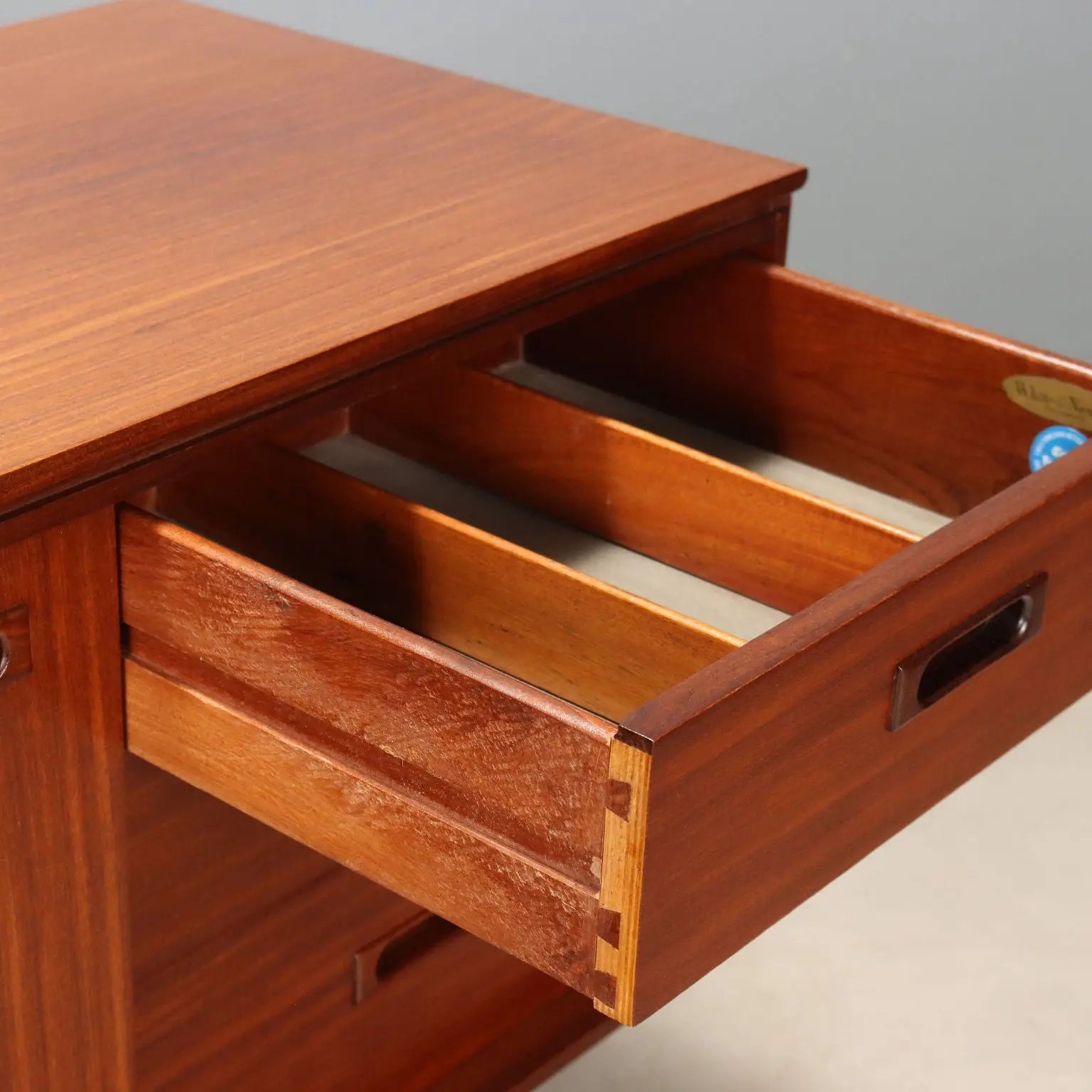 Vintage Sideboard Teak Drawers Design United Kingdom 1960s
