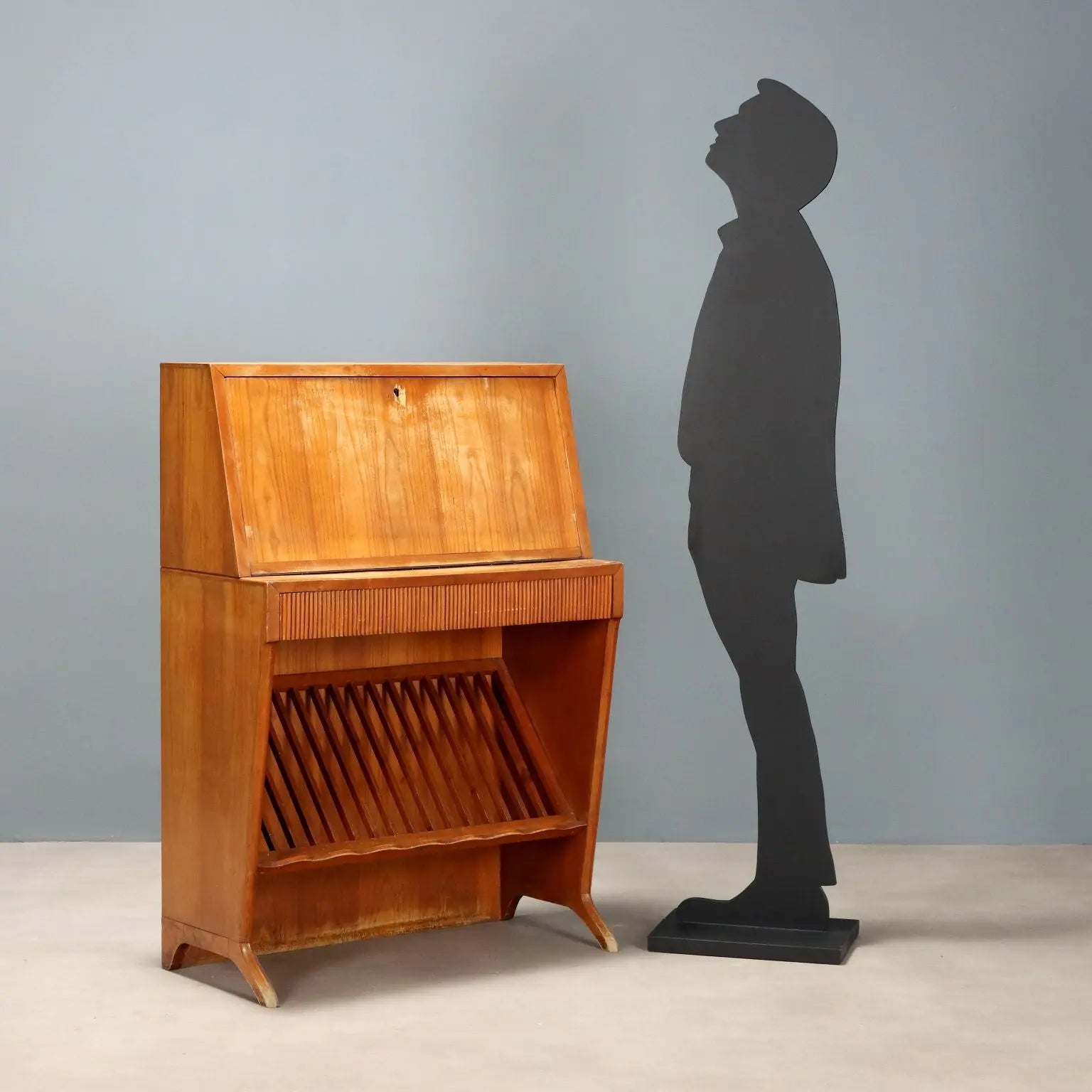 Vintage Cabinet Wood Drawer Design Italy 1960s | Modernism | Furnitures