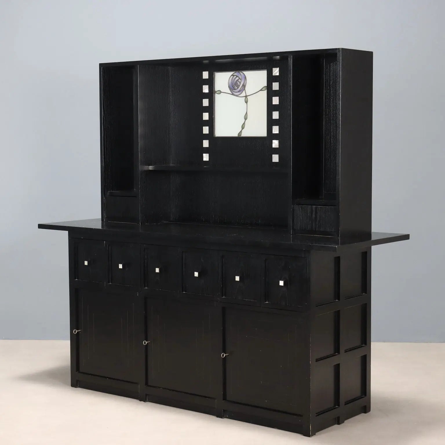 Vintage Sideboard Cassina Design Charles Rennie Mackintosh 1980s - 1980s | Modernism | Furnitures