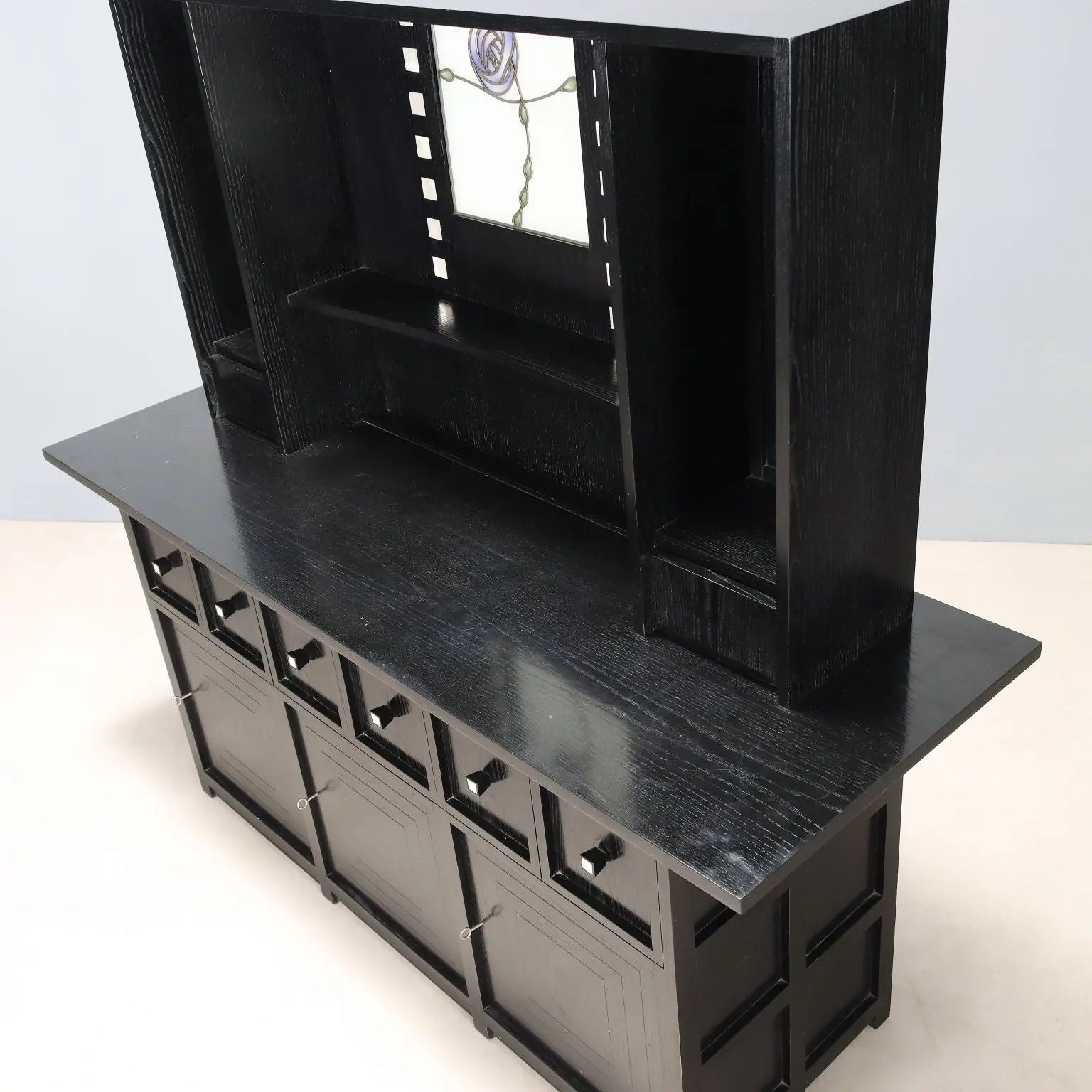 Vintage Sideboard Cassina Design Charles Rennie Mackintosh 1980s - 1980s | Modernism | Furnitures
