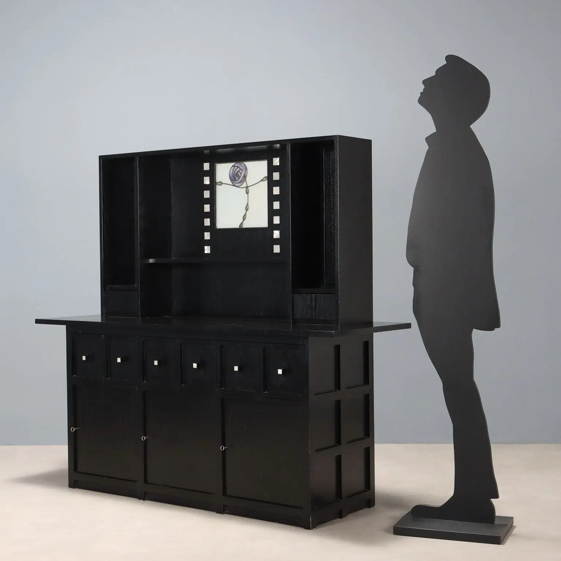 Vintage Sideboard Cassina Design Charles Rennie Mackintosh 1980s - 1980s | Modernism | Furnitures