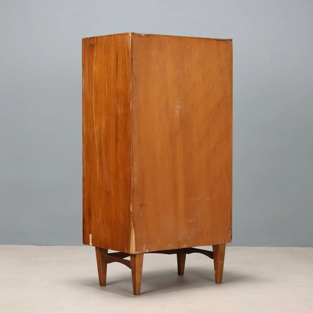 Vintage Chest of Drawers Walnut Veneer Design Italy 1950s | Modernism | Furnitures