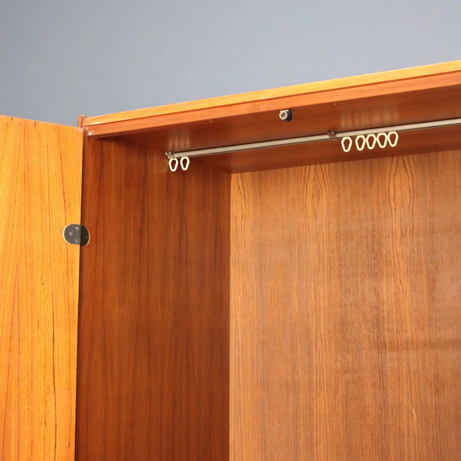 Vintage Wardrobe Teak Veneer Design Italy 1960s | Modernism | Furnitures