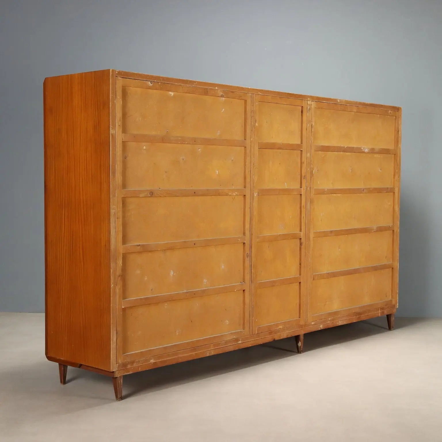 Vintage Wardrobe Teak Veneer Laminate Design Italy 1960s | Modernism | Furnitures