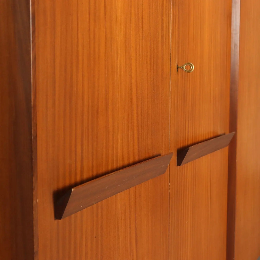 Vintage Wardrobe Teak Veneer Laminate Design Italy 1960s | Modernism | Furnitures