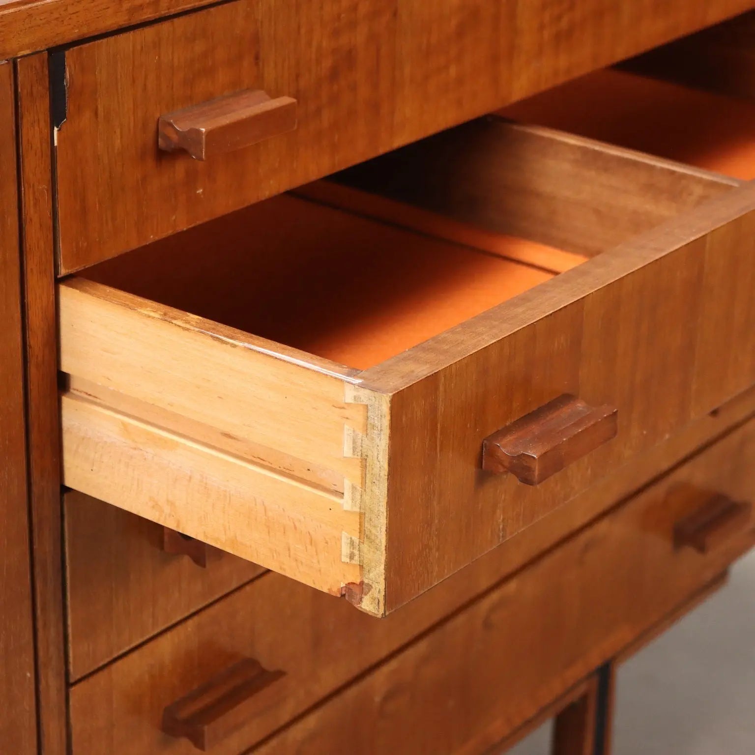 Vintage Sideboard Tanganyka Walnut Metal Design Italy 1960s | Modernism | Furnitures
