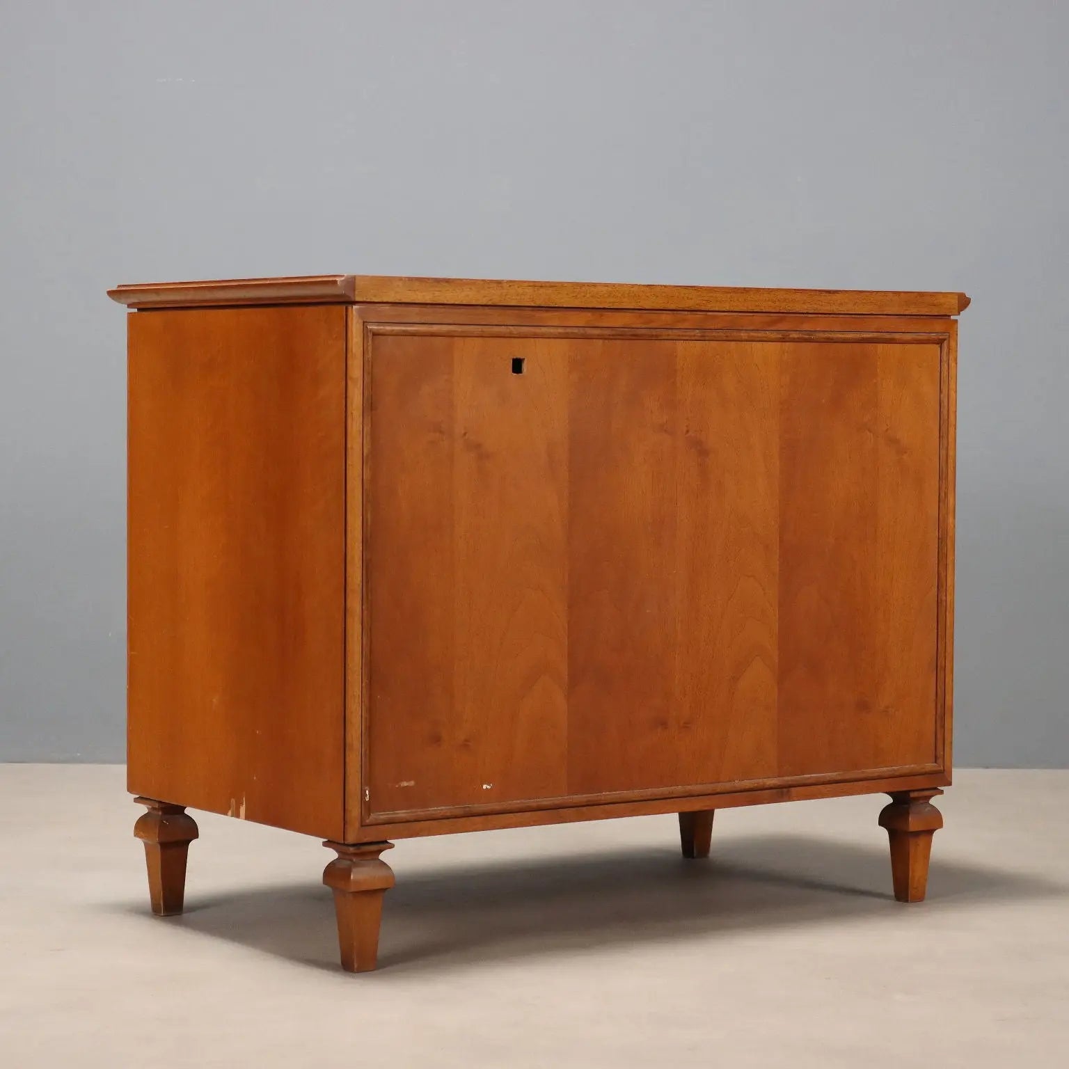Small Vintage Cupboard Teak Veneer Design Italy 1950s-1960s | Modernism | Furnitures