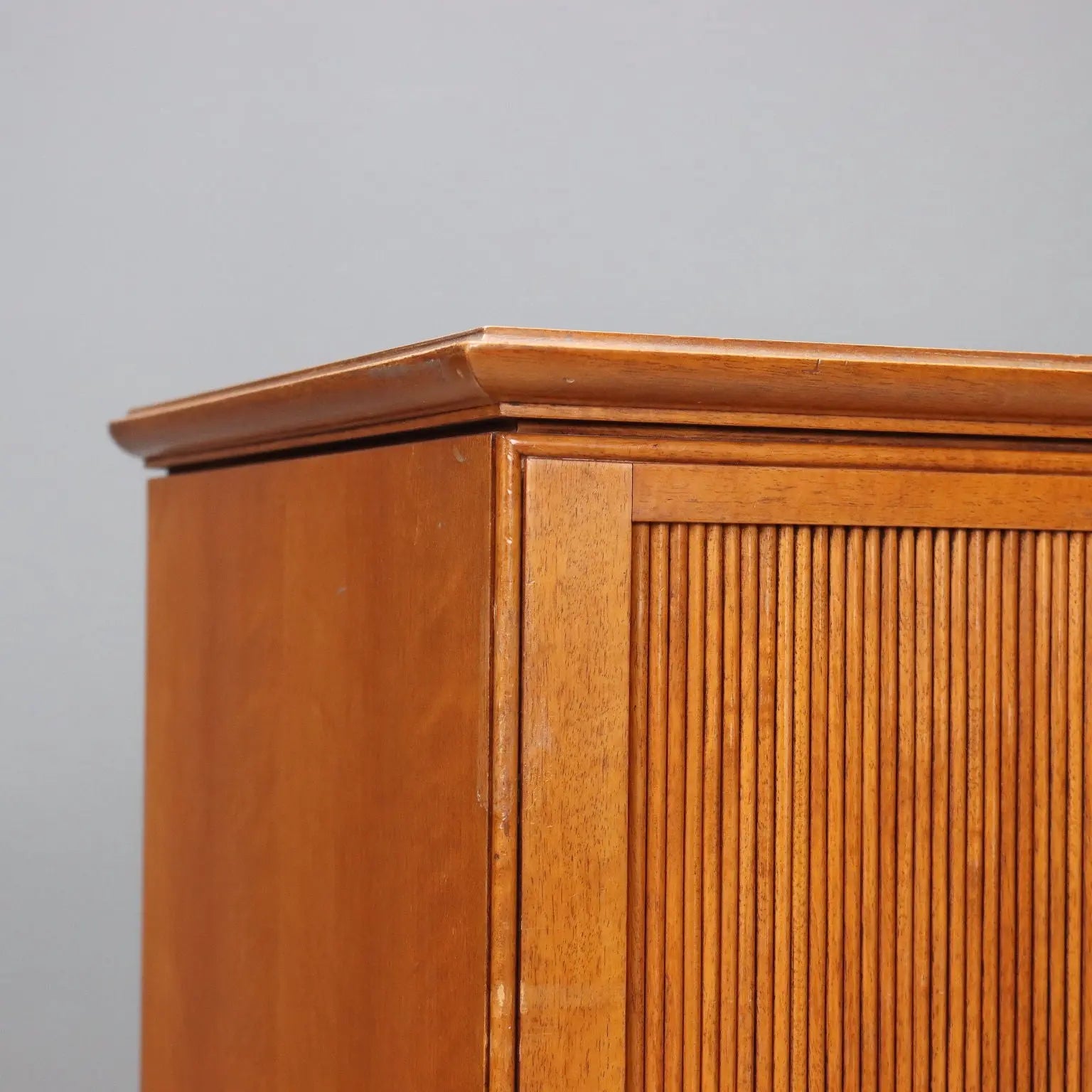 Small Vintage Cupboard Teak Veneer Design Italy 1950s-1960s | Modernism | Furnitures