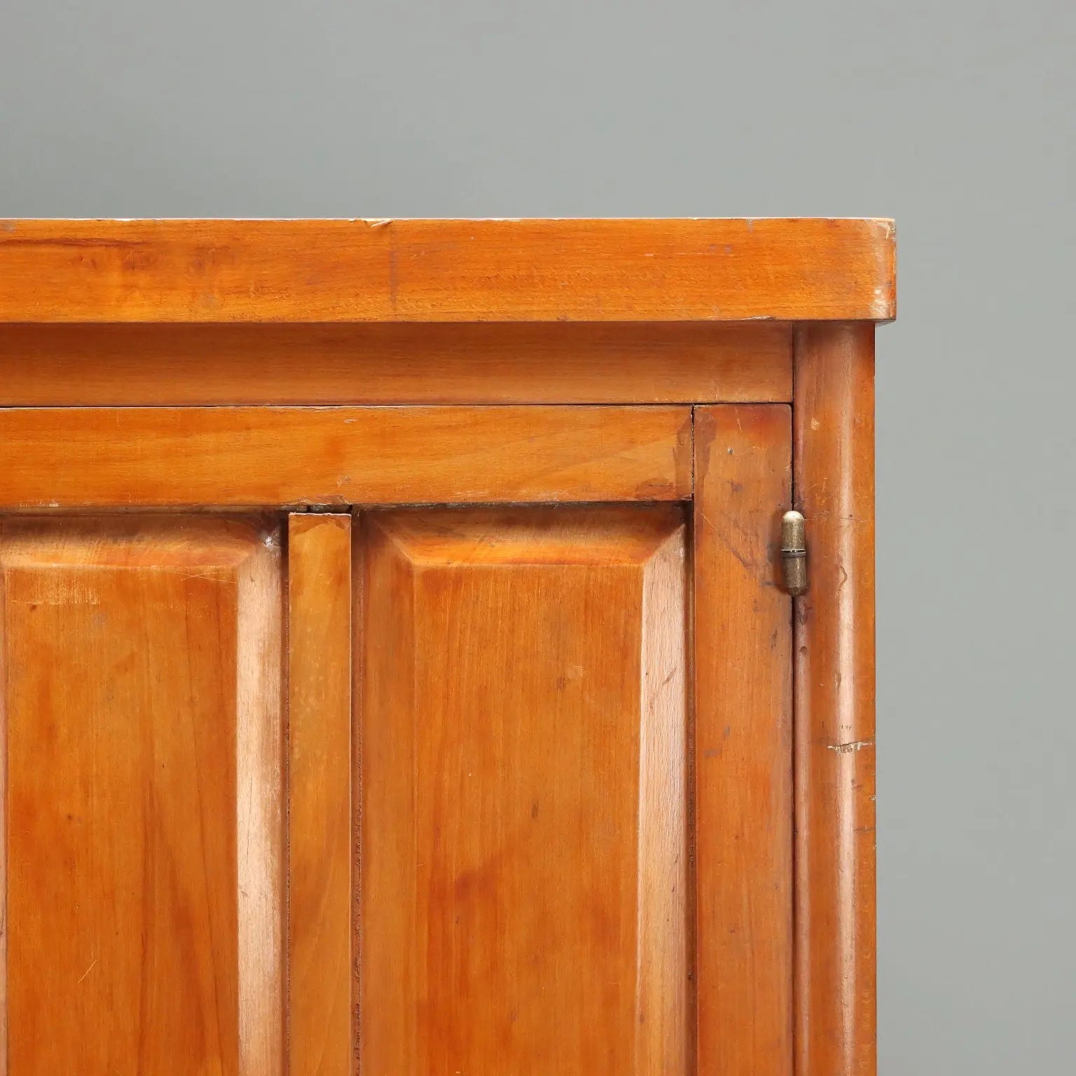 Vintage Wardrobe Gorgone Naples Cherry Veneer Italy 1940s