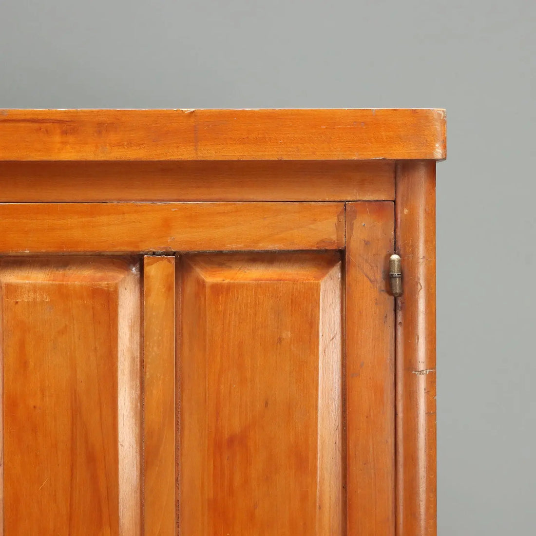 Vintage Wardrobe Gorgone Naples Cherry Veneer Italy 1940s