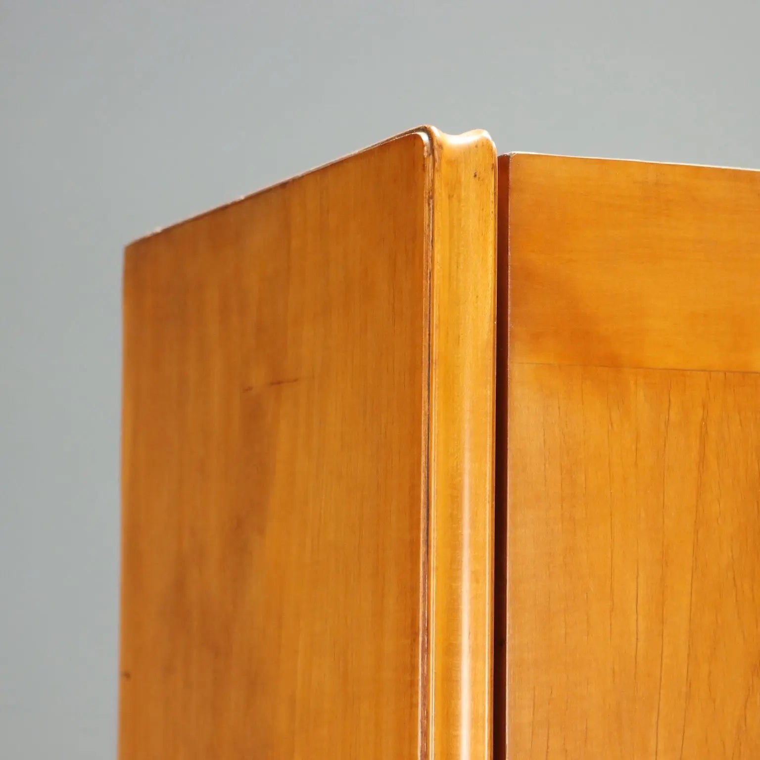 1950s Entryway Cabinet with Glass Console