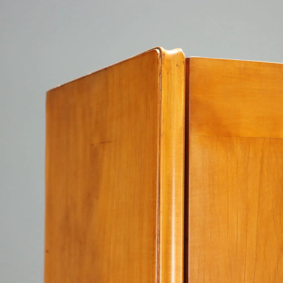 1950s Entryway Cabinet with Glass Console