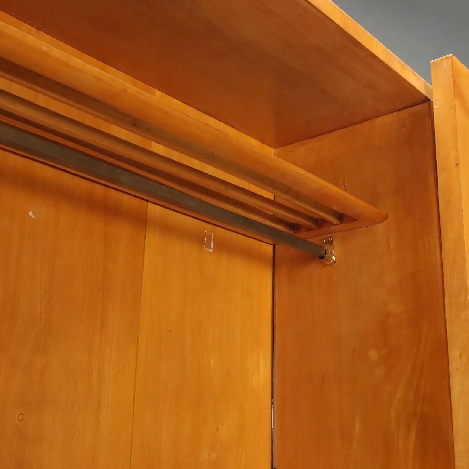 1950s Entryway Cabinet with Glass Console