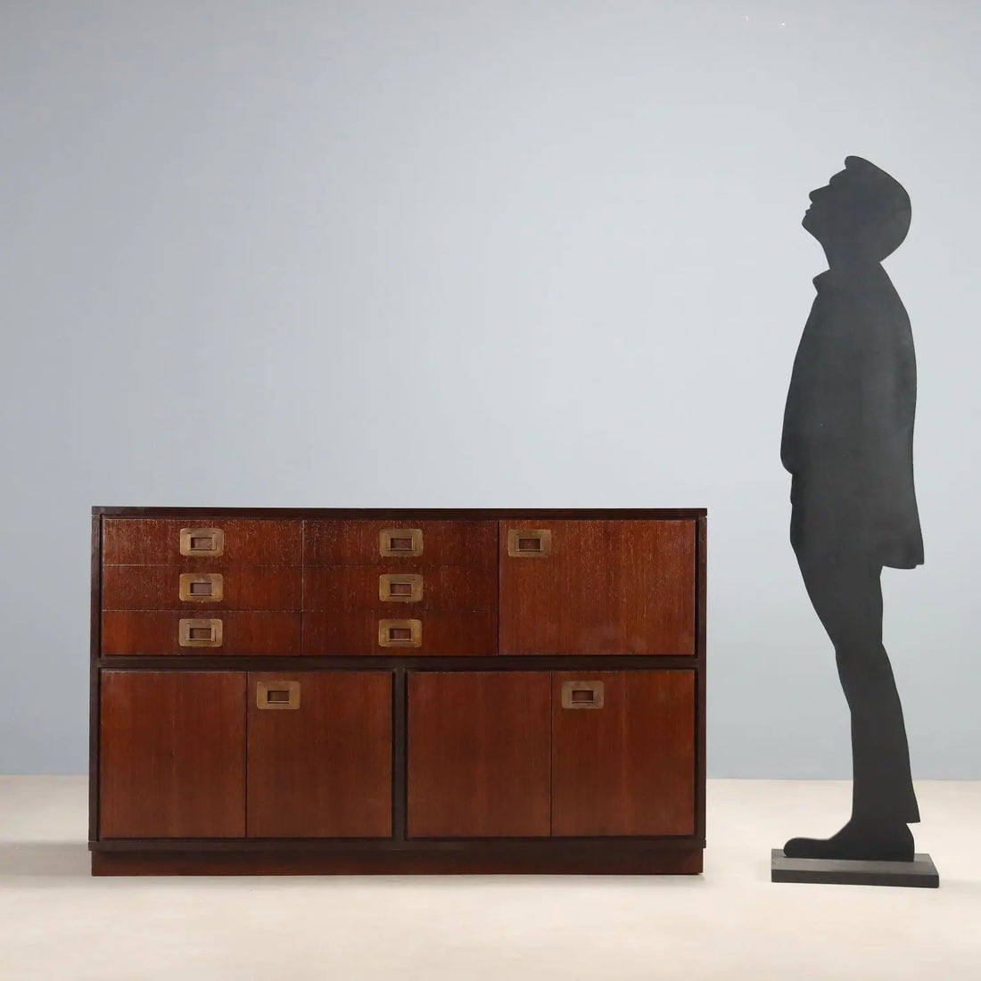 Vintage Cupboard Brugnoli Design Ico Parisi Italy 1960s
