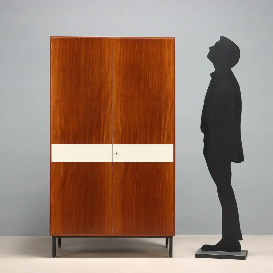 Vintage Wardrobe Mahogany Veneer Laminate Design 1960s | Modernism | Furnitures