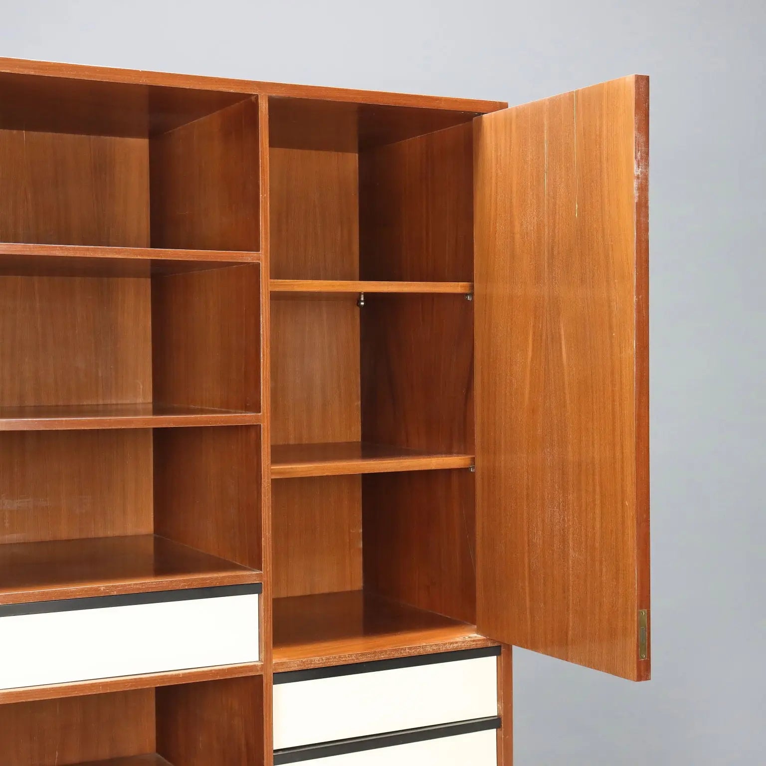 Vintage Cabinet Mahogany Veneer Design Italy 1960s | Modernism | Furnitures