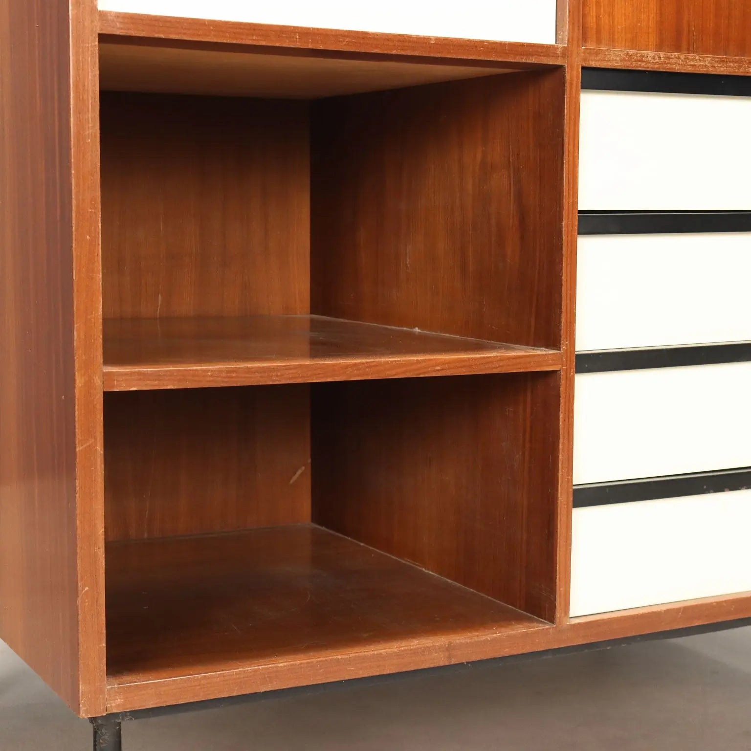 Vintage Cabinet Mahogany Veneer Design Italy 1960s | Modernism | Furnitures