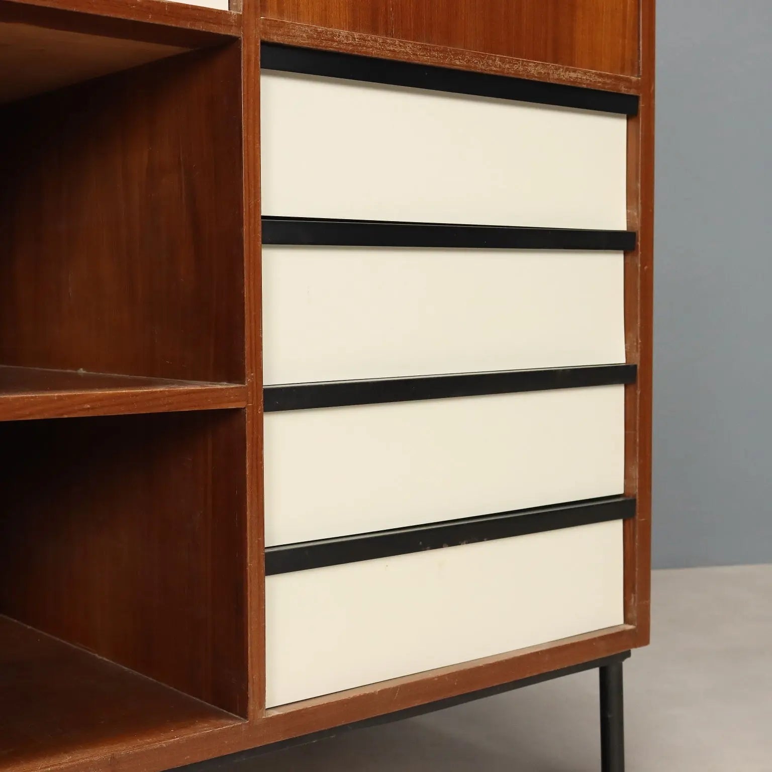 Vintage Cabinet Mahogany Veneer Design Italy 1960s | Modernism | Furnitures