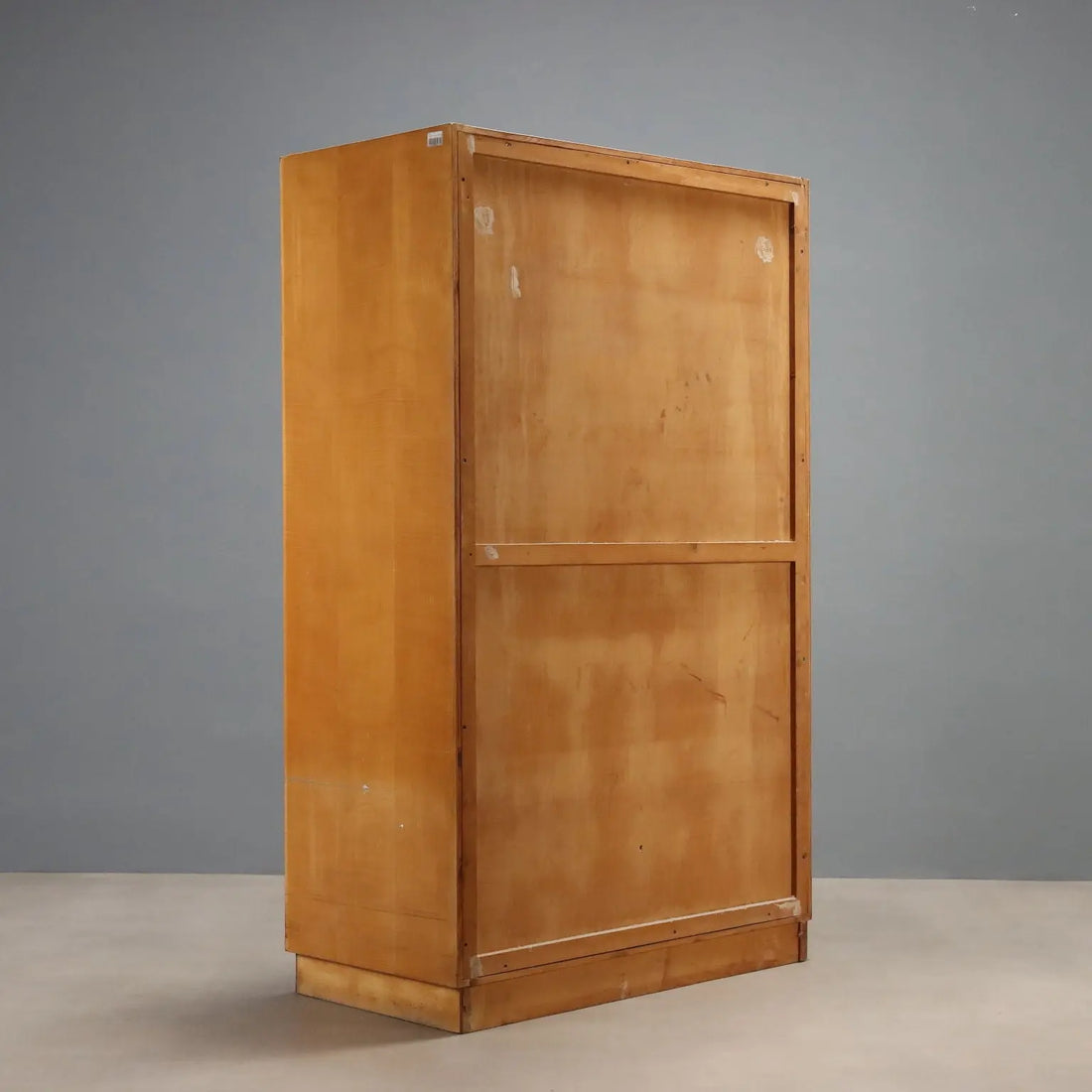 Vintage Wardrobe Maple Veneer Design Italy 1950s